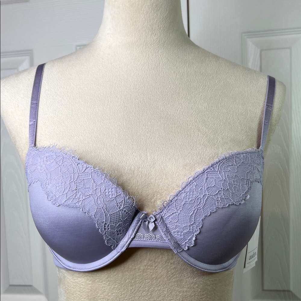 Auden - Purple Smooth Light Lift Demi Cut Size 36A